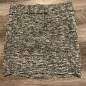 Ann Taylor cotton stretch mini skirt 0P